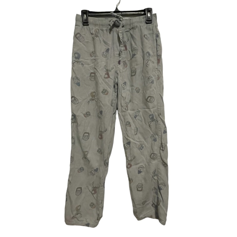 Old Navy Brushed Flannel Animal Graphic Pajama Bottoms Size Small
